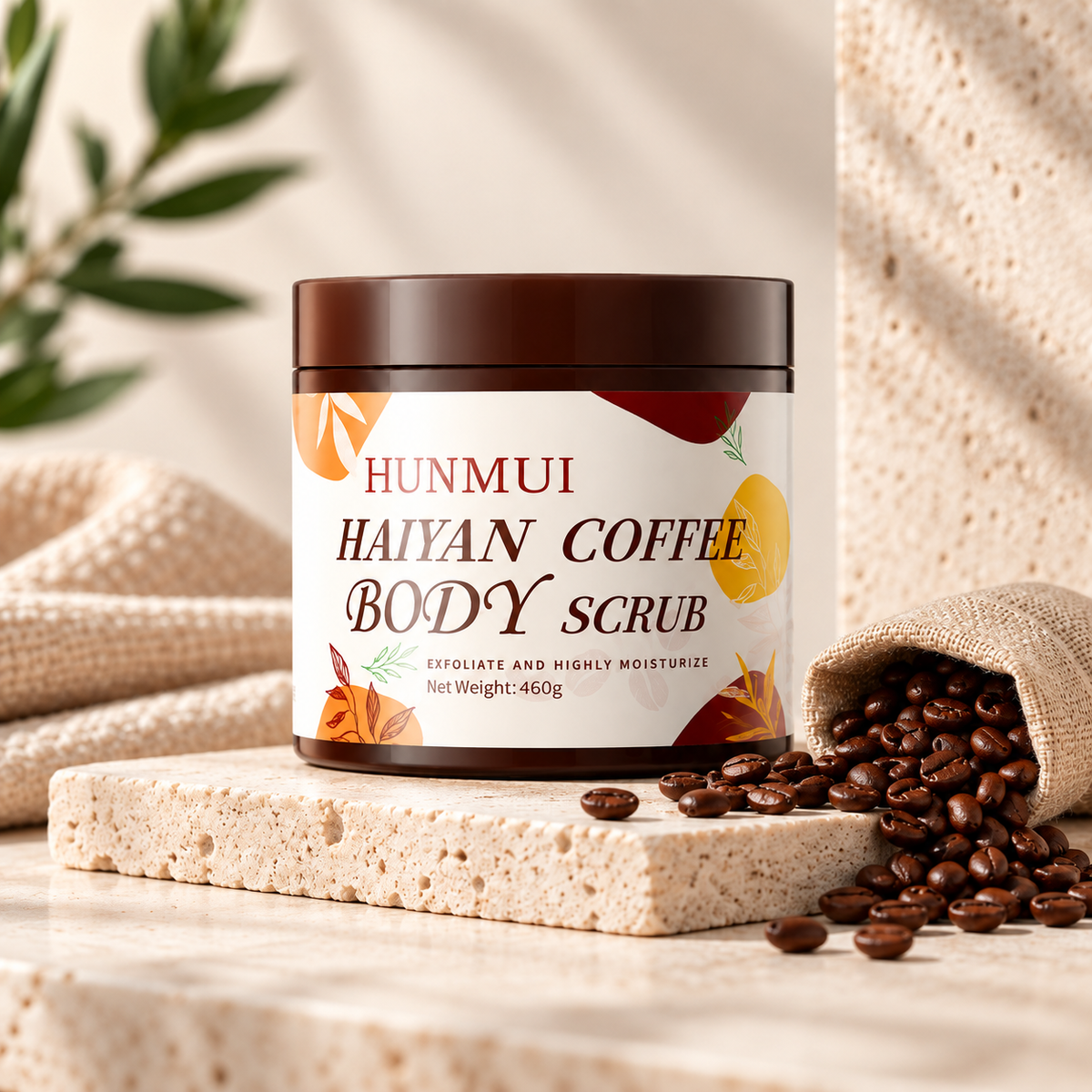 Sea Salt Coffee Body Scrub Cream