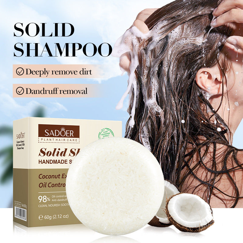 Coconut Oil-Control and Volumizing Shampoo Bar