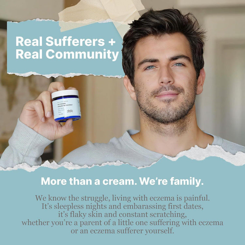 The Ocean Healed Natural Soothing Cream Skin Moisturize